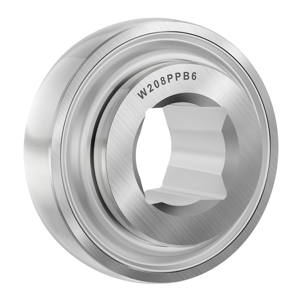 W208PPB6 Disc Harrow Bearing 1" Square Bore