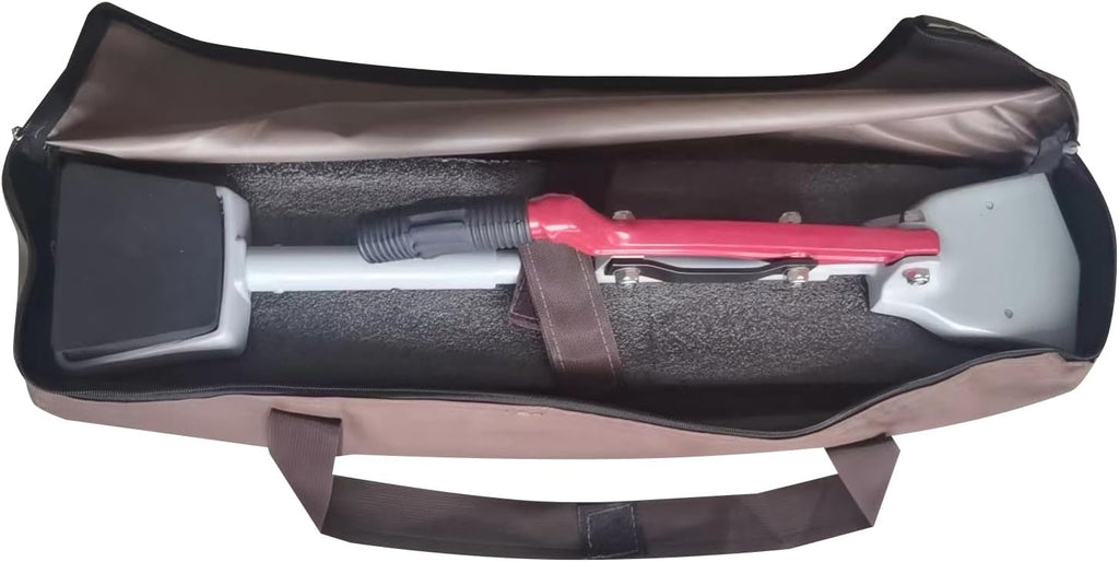 ZY326 Kneeless Carpet Stretcher, Tucker and Cutter Combo – Heat-Treated Aluminum Handle, Nickel-Plated Pins