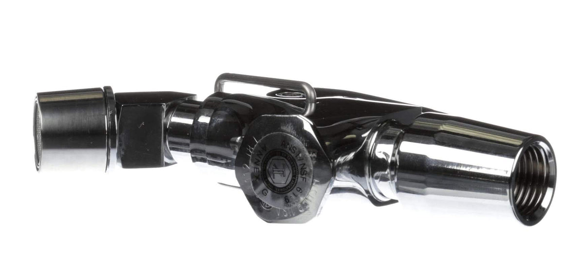 Fisher 1704 Glass Filler Valve with Short Squeeze Lever and Adapter