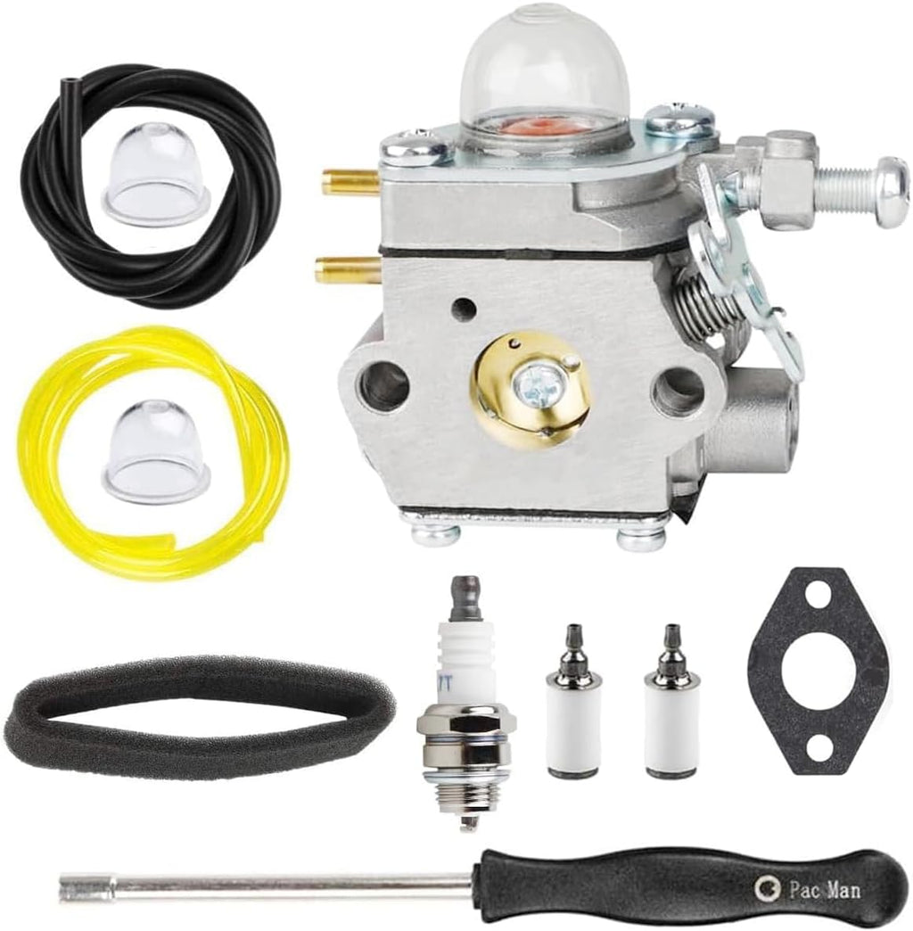 753-06190 Carburetor for Craftsman P210 P2100 WC2200 WC210 WS2200 WS210 Troy Bilt TB2040XP TB21EC TB22EC TB32EC TB42BC TB80EC Bolens BL110 BL160 Murray M2500 M2510 Trimmer WT-973