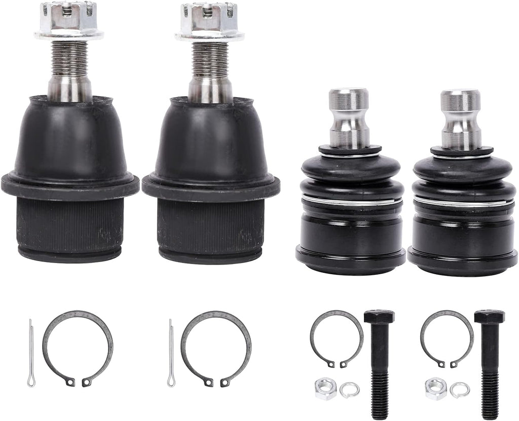 Front Upper & Lower Ball Joints Fit for Chevy Trailblazer GMC Envoy 02-2009
