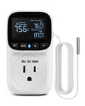 ZILLSEA Digital Temperature Controller, Heating Cooling Thermostat Outlet