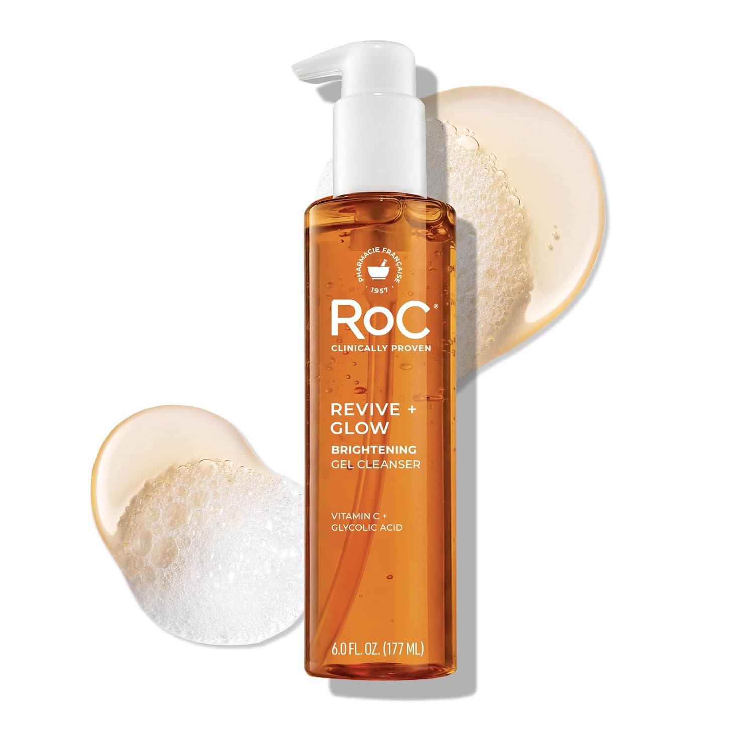 Multi Correxion Revive + Glow Gel Vitamin C Cleanser, Face Wash, Facial Cleanser with Glycolic Acid, Paraben-Free