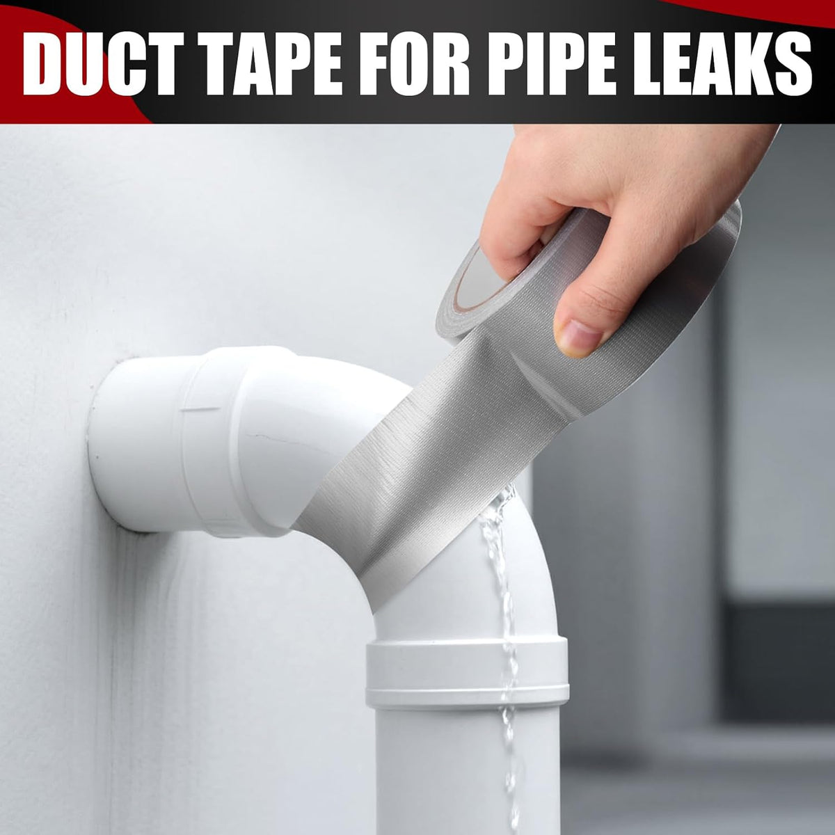 2 Pack Heavy Duty Duct Tape, 2 Inch x 40 Yards Total