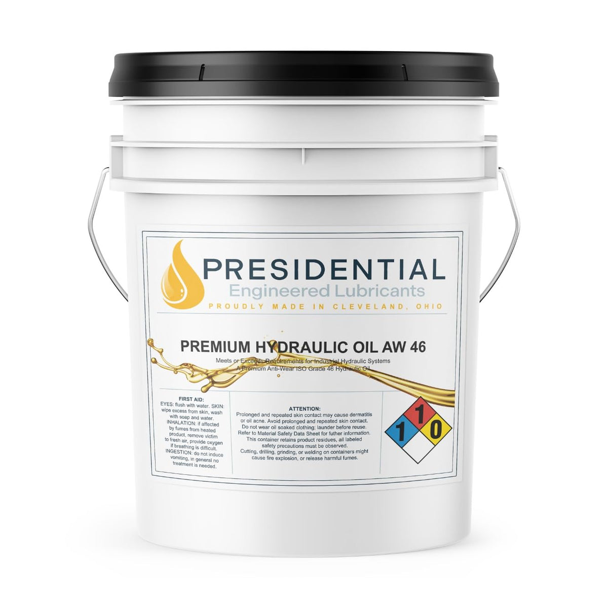 Presidential Hydraulic Oil 46 (5 Gallon Pail)