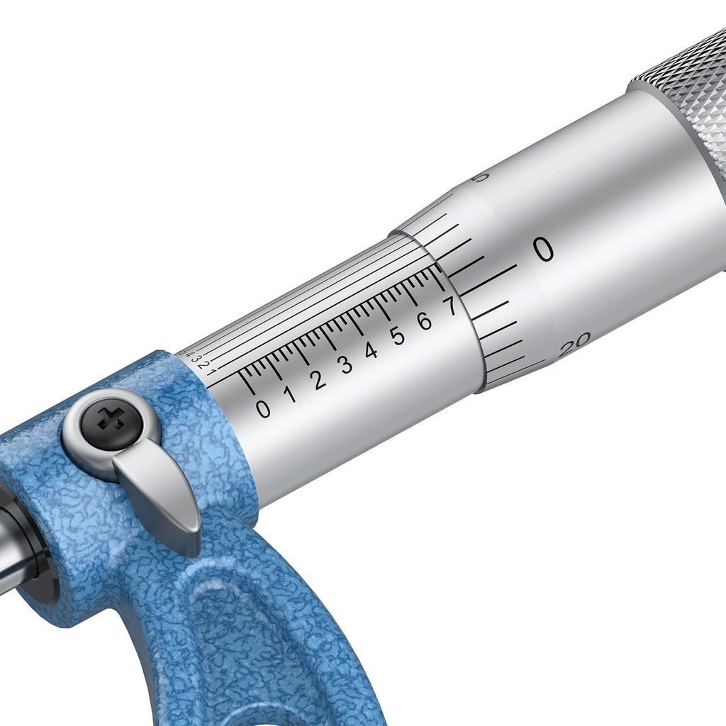 HDLNKAK Outside Micrometer 1-2", 0.0001" Graduation Micrometer Set