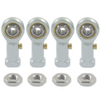 Moicstiy 4pcs, 3/16" Bore, #10-32 RH Thread, PHSB3 Rod End Bearing