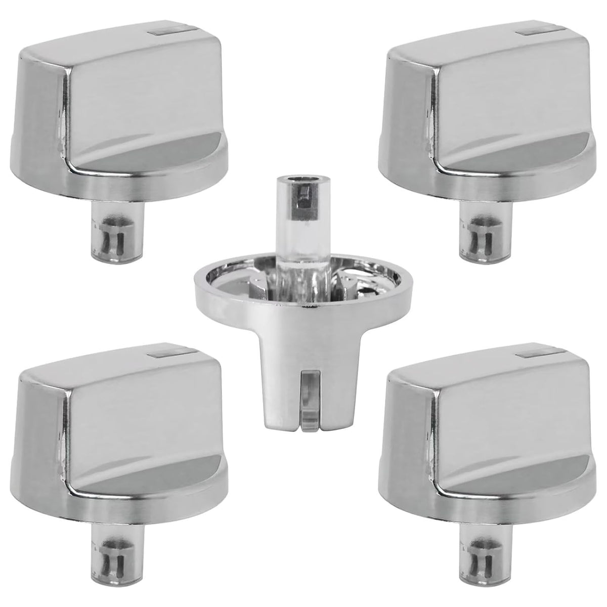 AEZ73293801 Burner Control Dial Stove Knobs for LG Range, 5-Pack