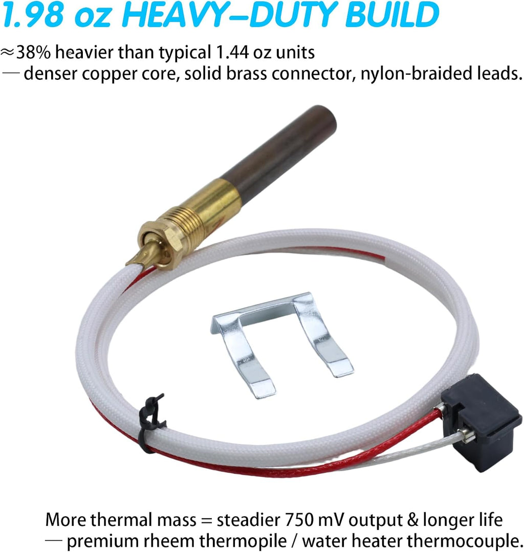 SP20824 SP20754 SP21058 750mV Water Heater Thermopile Replacement