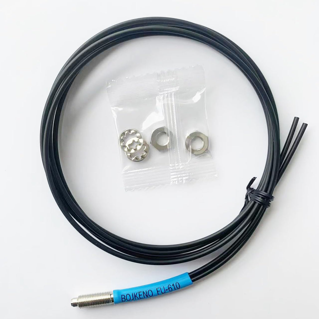BOJKEON FU610 Fiber Optic Sensor 1M Cable Metal Probe