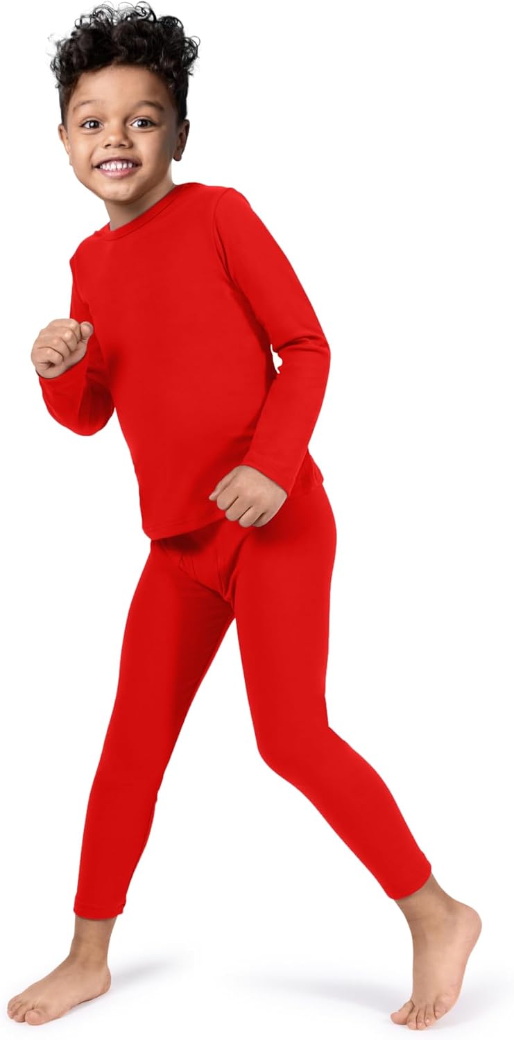 Thermal Underwear for Kids, Boys Thermals, Long Johns Underwear, Base Layer for Cold Weather/Skiing