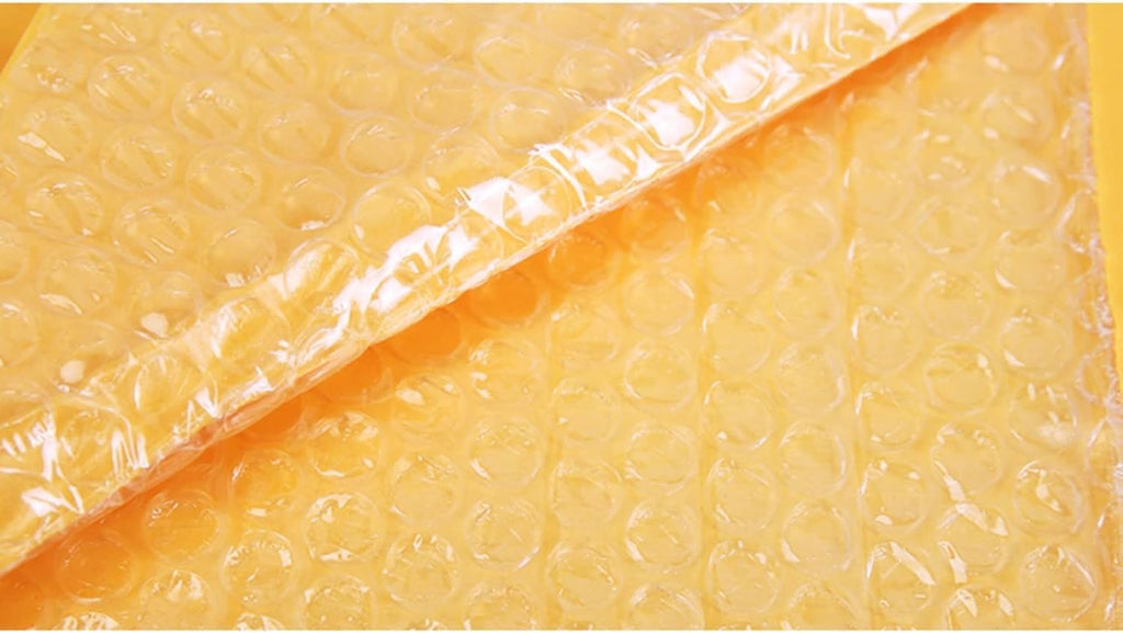 4x8 Kraft Bubble Mailers, Padded Envelopes for Shipping, Mailing, and Packaging, Self-Seal, Multiple Pack Sizes (200