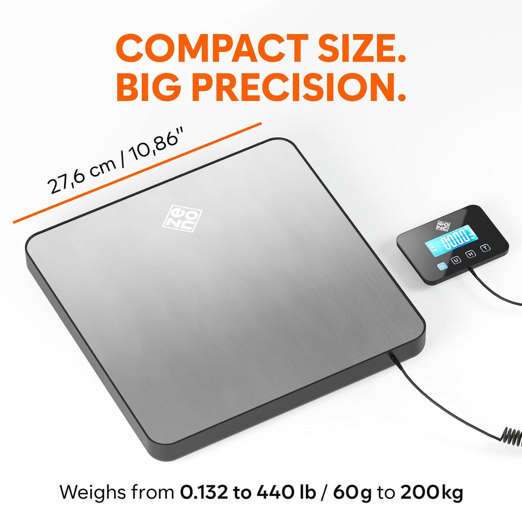 Shipping Scale for Small Business - 440 lbs/0.35oz - High Accurate Digital Postal Scale with Hold/Tare Function