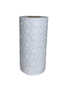 White Polka Dot Tulle Decor - 6" x 25 Yards, Wedding
