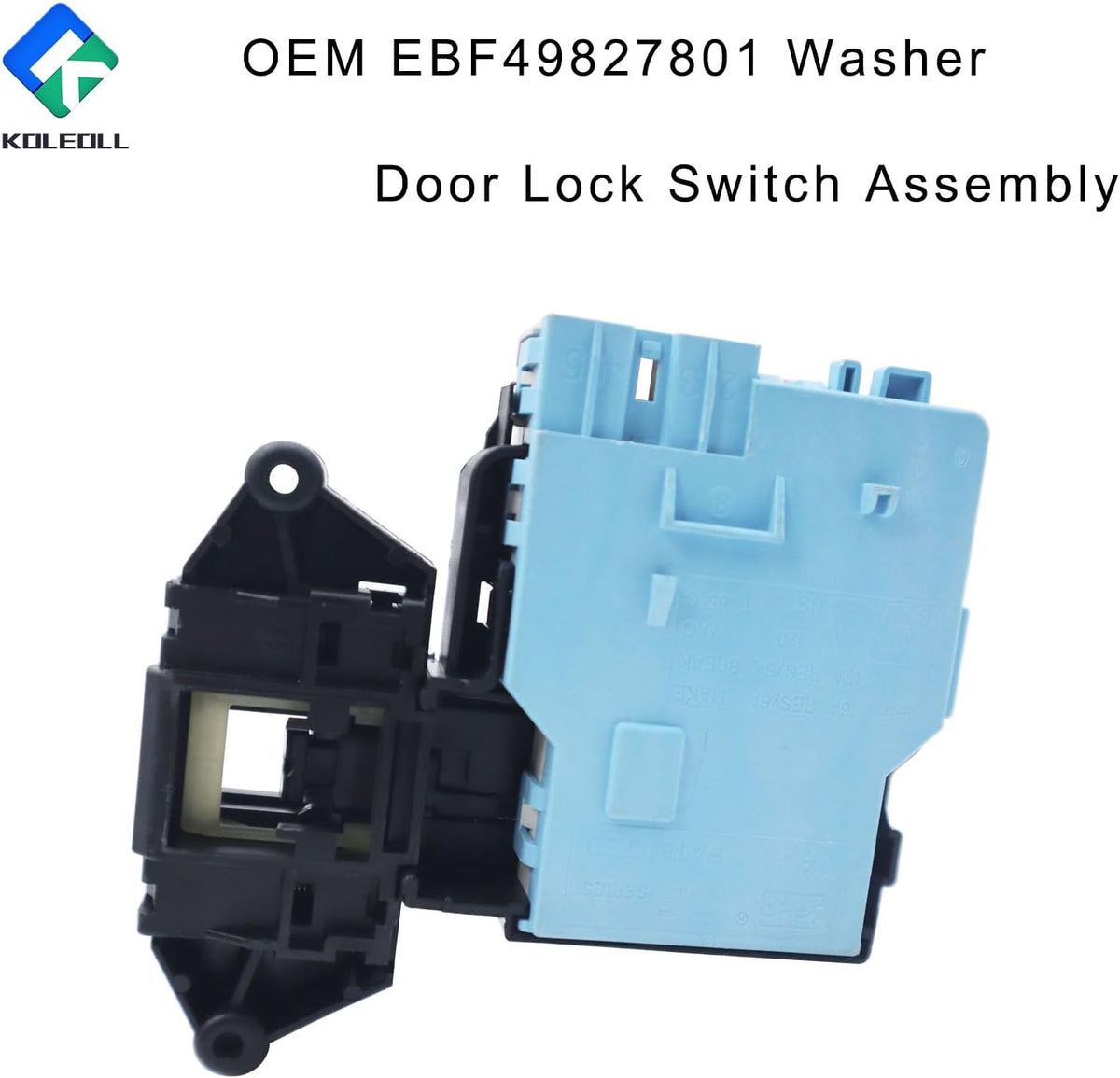 OEM EBF49827801 Washer Door Lock Switch Assembly Compatible with Kenmore LG