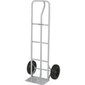 Steel Hand Truck, 600-Lb. Capacity, 2-Wheel High-Back Frame