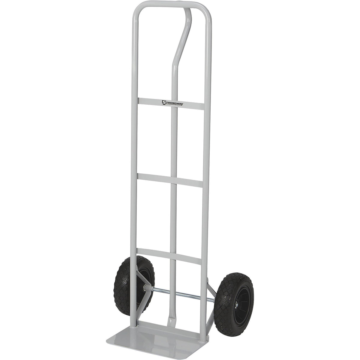 Steel Hand Truck, 600-Lb. Capacity, 2-Wheel High-Back Frame