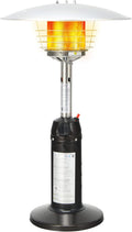 Tabletop Propane Patio Heater with Adjustable Flame, 11,000 BTU