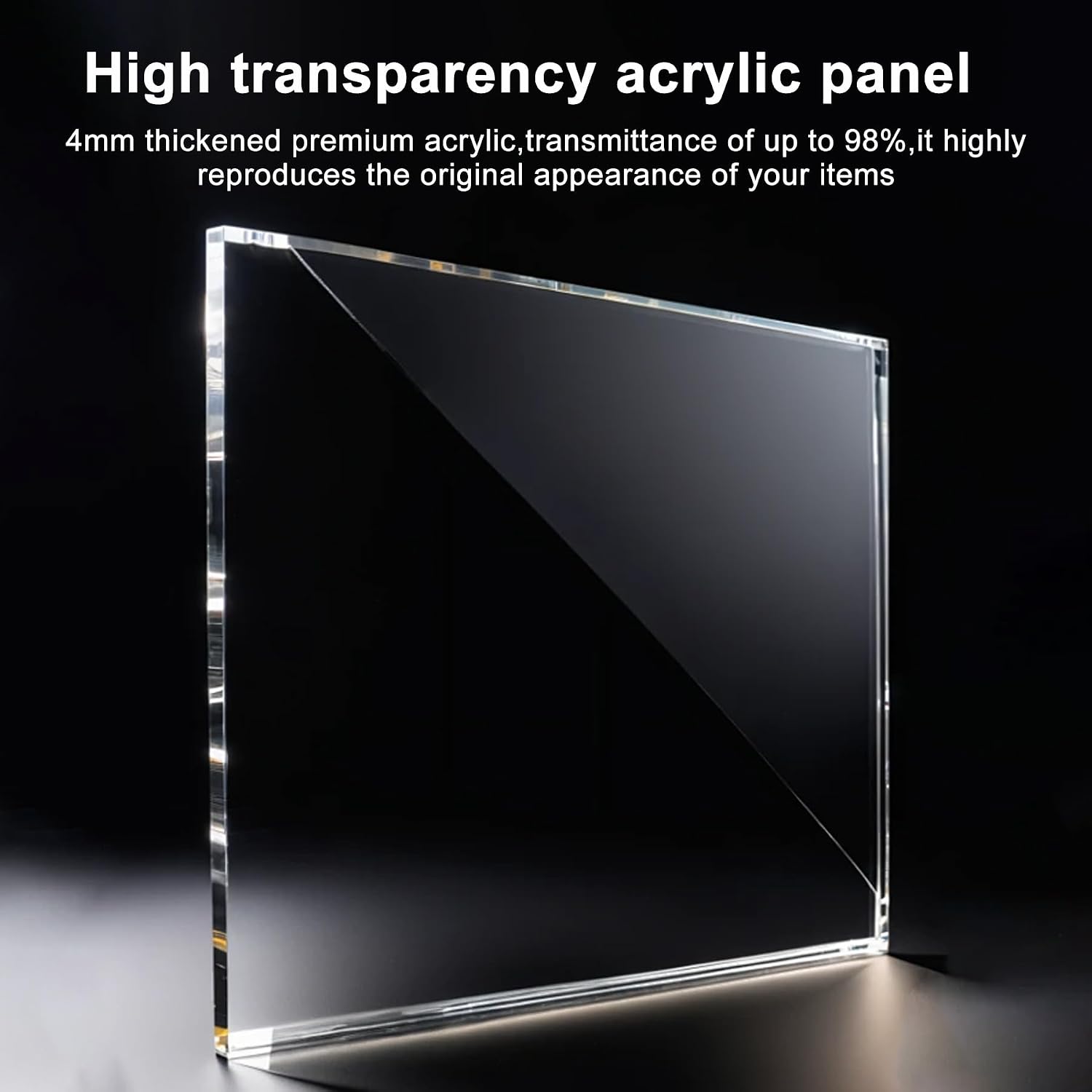 3 Shelf Acrylic Lockable Display Case for Jewelry & Valuables | 3 Tier, Clear Acrylic, Display Case, with Lock