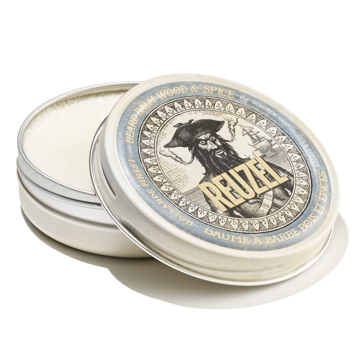 Beard Balm, Wood & Spice, Masculine Scent, 1.3 oz