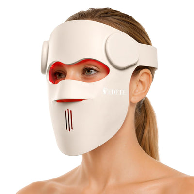 Red Light Therapy Mask for Face, 3D LED Face Mask, Wireless,9 Modes
