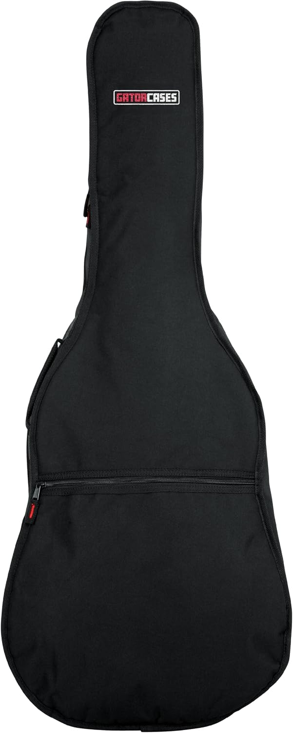 Cases Foam Padded Acoustic Guitar Gig Bag, Fits Dreadnought Style Acoustic Guitars up to 41.9" in Length (GBE-DREAD)