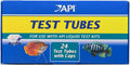 Replacement Plastic Test Tubes with CAPS for Any Aquarium Test Kit Including API Freshwater Master Test Kit 24-Count Box