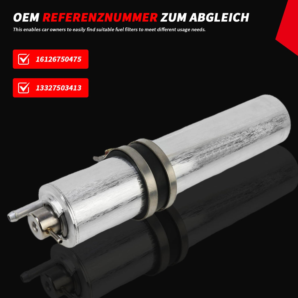 Bomunik 16126750475 Fuel Filter Compatible with BMW