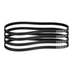 uxcell 4pcs 300J6 PJ V-Ribbed Belt 6 Ribs 30" L x 0.55" W x 0.14" H, EPDM