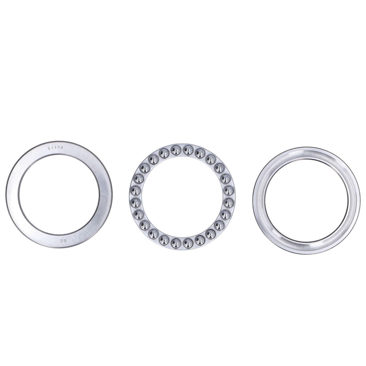 SIXRUN Thrust Ball Bearing 51114 75mm Carbon Steel High Load