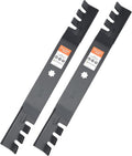 GY20850 Mulching Blades for John D-eere D130 S100 D105 D110 Mower | 7 Star,E100 LA105 D100 E130 E120 D125 E110 LA125