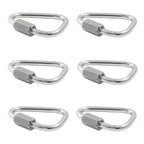 Cionyce M3.5 Delta Quick Links Triangle 1/8 Inch, 6 Pcs