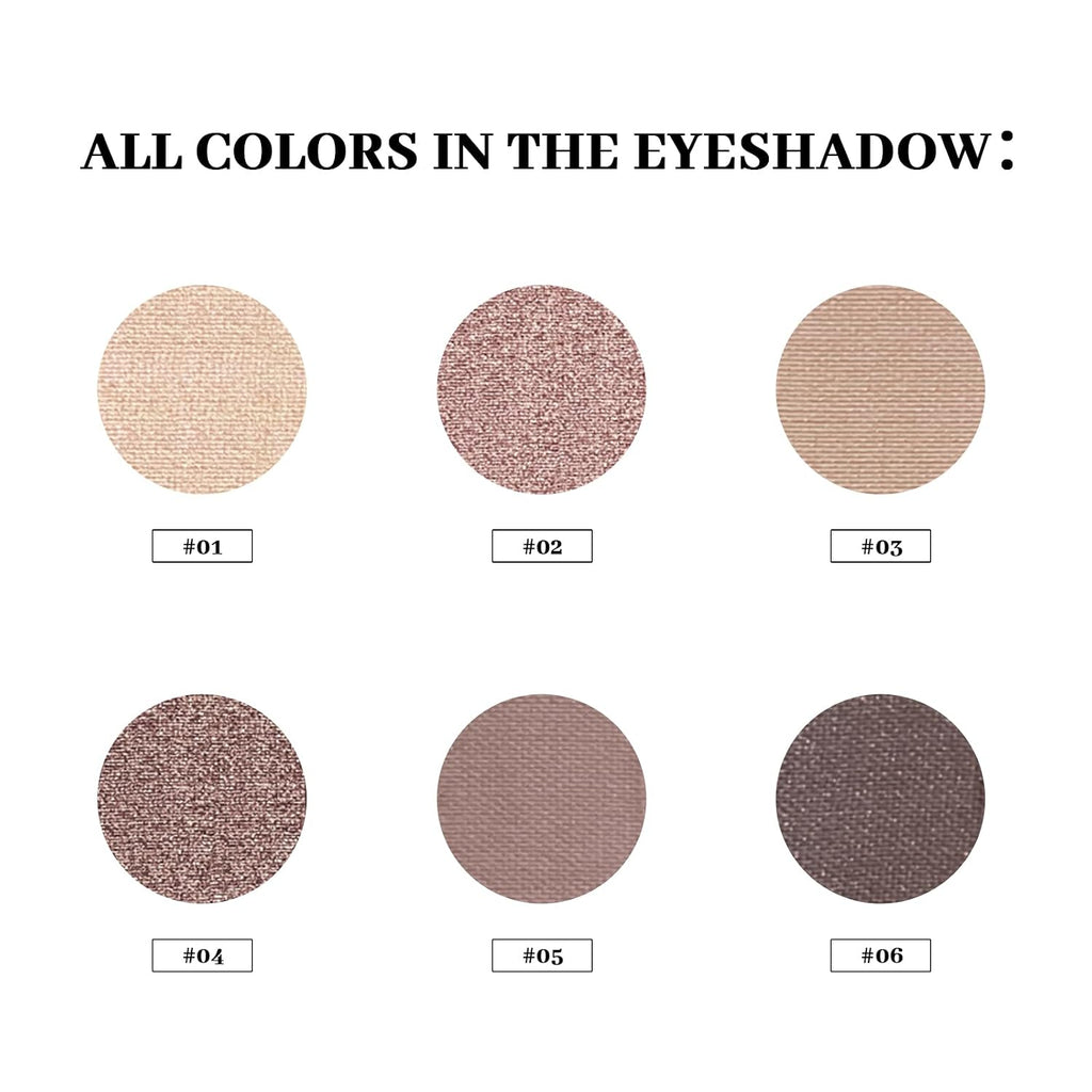 Nudes 3 Mini Eyeshadow Palette, Neutral Eye Shadow Palettes