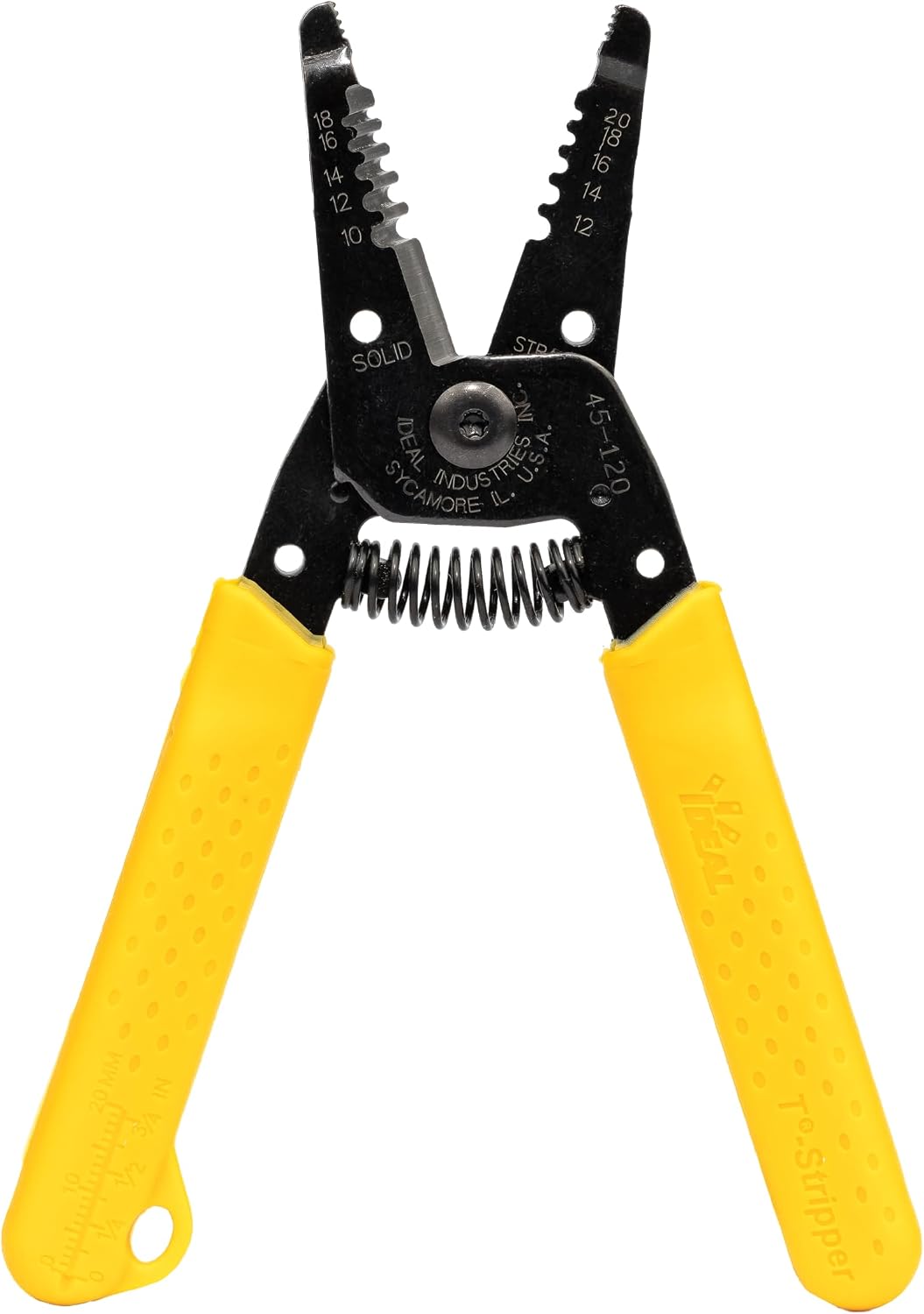 IDEAL Wire Strippers, Electrical T-Stripper, Pro Electrical Tool | Electric wire stripper, 0.75mm2-6mm2 plier, narrow