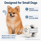 Upgraded Dog Ear Muffs for Fireworks & Thunder Calming, Adjustable Noise Cancelling for Small Dogs, Hearing