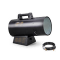 120,000BTU Forced Air Propane Heater, Portable LP Space Heater Black