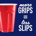 Cup Company Red Squared Plastic Party, 18 Ounce, 200 Count, 50 Count (Pack of 4)
