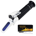 0-10% Brix Refractometer with ATC Low-Concentrated Sugar Content Solutions Accuracy 0.1% Maple Sap Cutting Liquid CNC