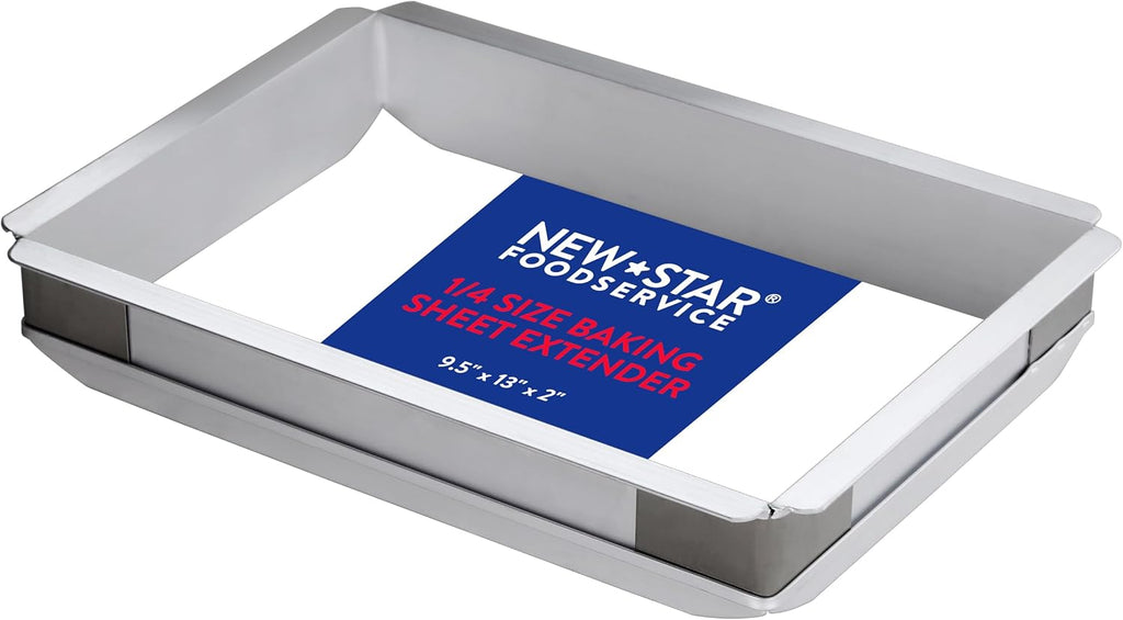 Aluminum Sheet Bun Pan Extender, 9 x 13 inch