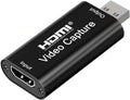 AXHDCAP 4K HDMI Video Capture Card, Cam Link Card Game Audio Adapter HDMI to USB 2.0 Record Capture Device for