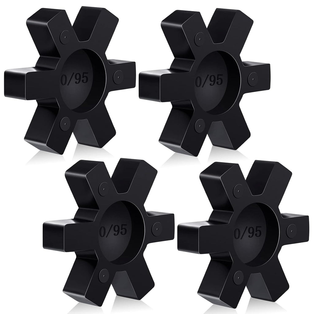 Fabbay 4 Pcs L095 Flexible Nbr Rubber Spider Insert for Jaw Coupling