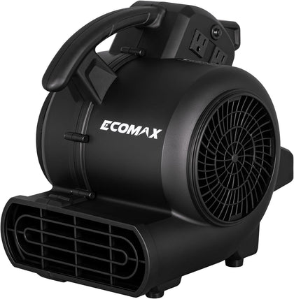 Air Mover Blower Fan 950 CFM with Timer, Floor Fan EMAM1090A | 3 Speeds, 3 Drying Angles, Timer And Daisy-Chain