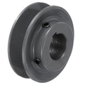 uxcell BK28-1 V-Belt Sheave 1" Bore, 2.95" OD, Single Groove Web Sheave
