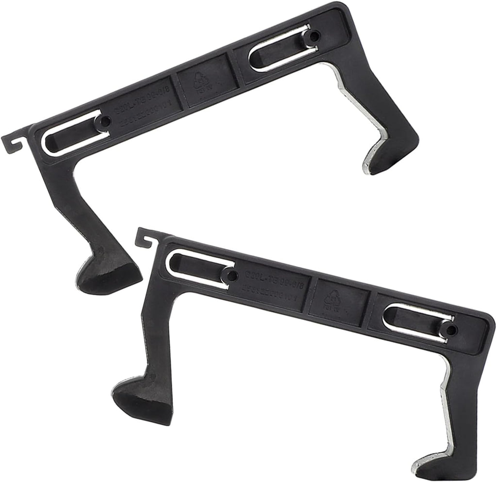 2pcs Replacement Microwave Oven Door Latch Hook Plastic Heat Resistant Microwave Oven Replacement Parts