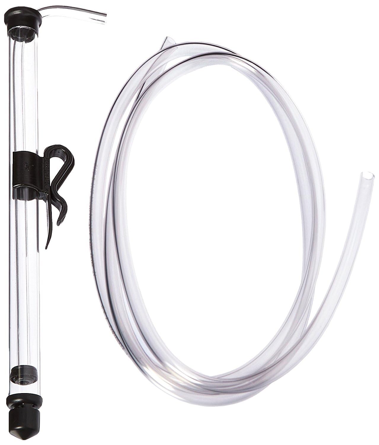 Auto Siphon Mini with 6 Ft of Food Safe Tubing & Clamp - Easy Home Brewing, Winemaking Kit, Complete System for Beer
