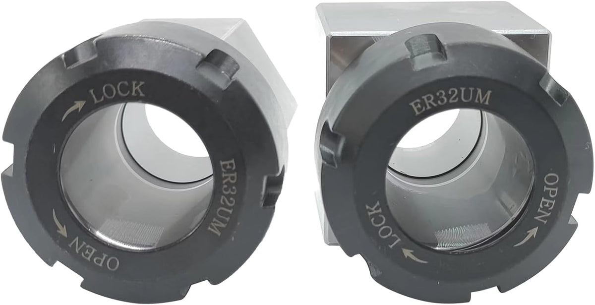 ER-32 Collet Block, Square and Hex Collet Chuck Block Set