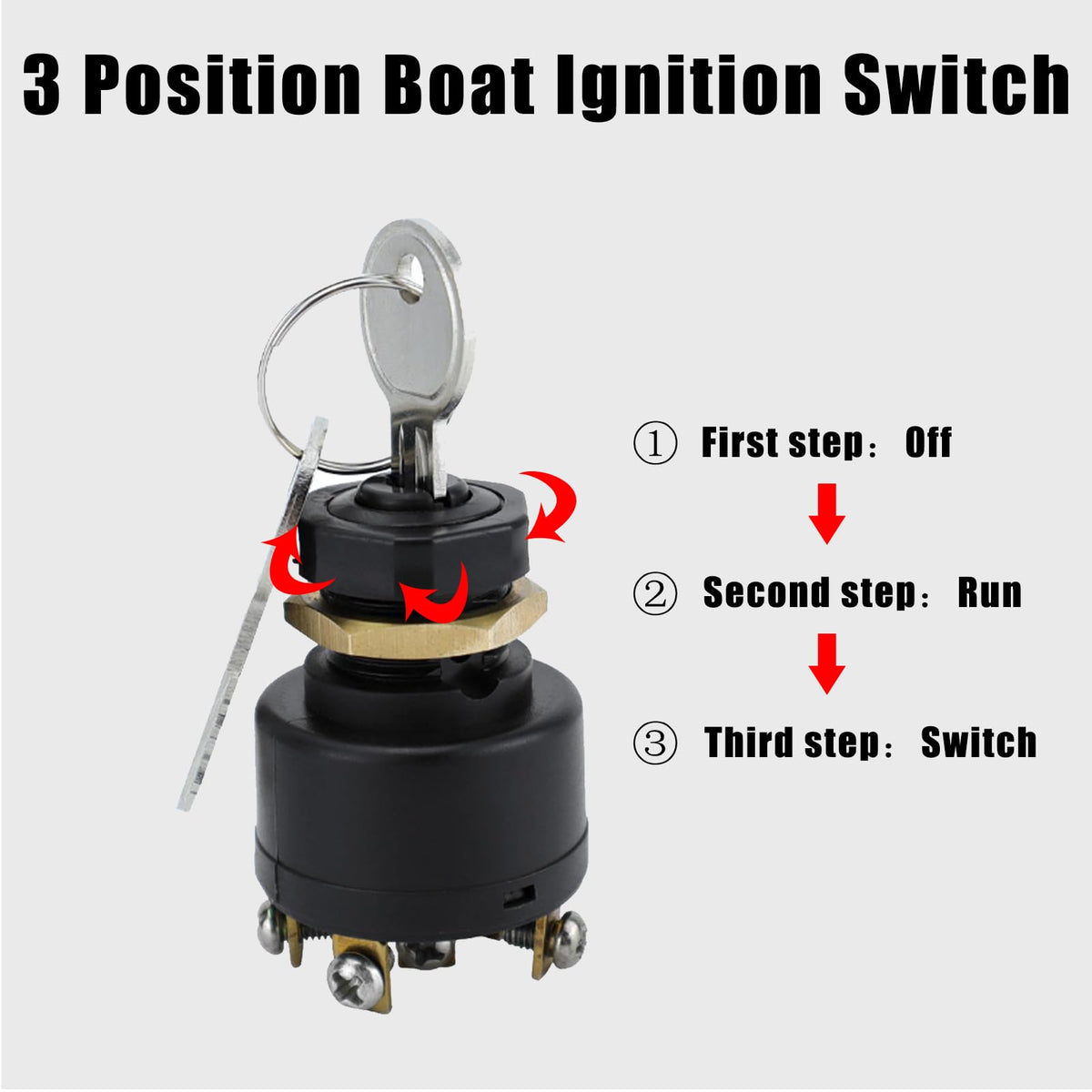 Ignition Starter Switch for Johnson Evinrude