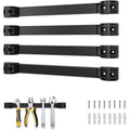 12" Magnetic Tool Holder, 4 Pack PVC-Coated Heavy Duty for Garage