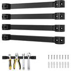12" Magnetic Tool Holder, 4 Pack PVC-Coated Heavy Duty for Garage
