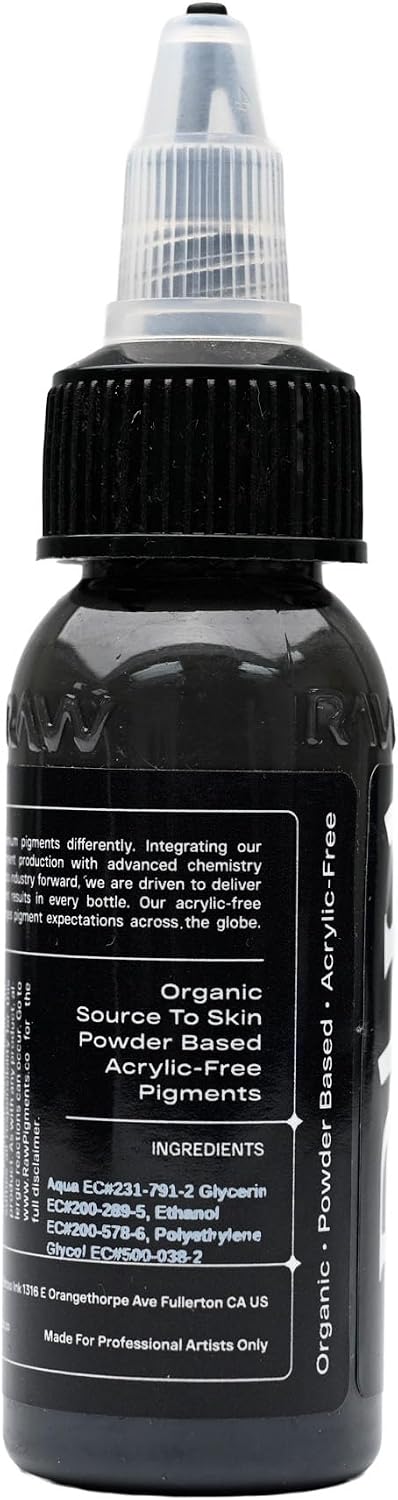 Premium Pigments Tattoo Ink 1oz Bottle | Earthy Warm Grey Clay | High Pigment Load | Vegan | Made in USA (Gray Clay)